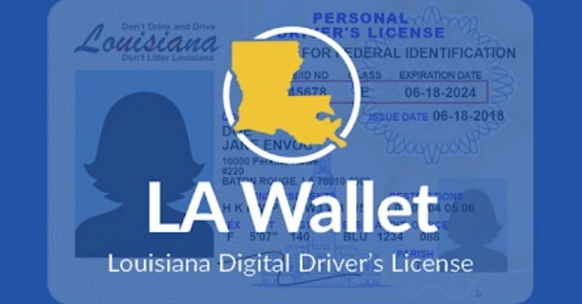 Louisiana mobile ID updates
